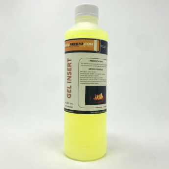 Gel Nettoyant Insert | Puissant pour Vitres de Cheminée, Barbecue, Four, etc. et Graisses Incrustées